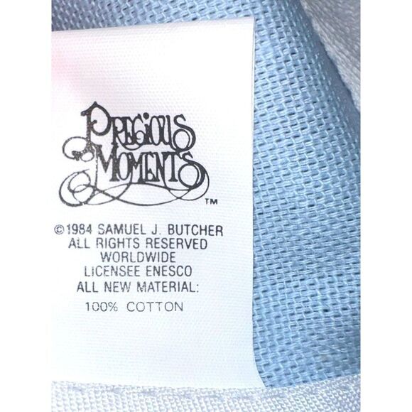 Vintage 80’s PRECIOUS MOMENTS Love Never Fails Collectors Club Apron 1984 - Picture 5 of 5